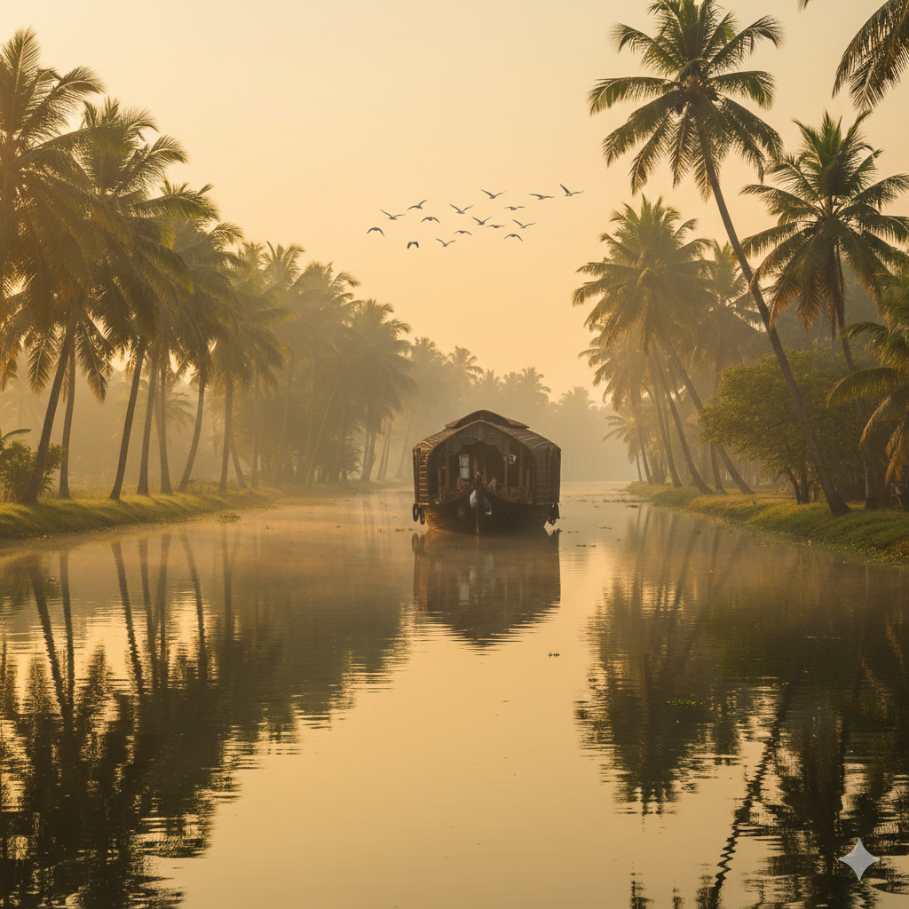 Alleppey Backwaters & Houseboat Stay