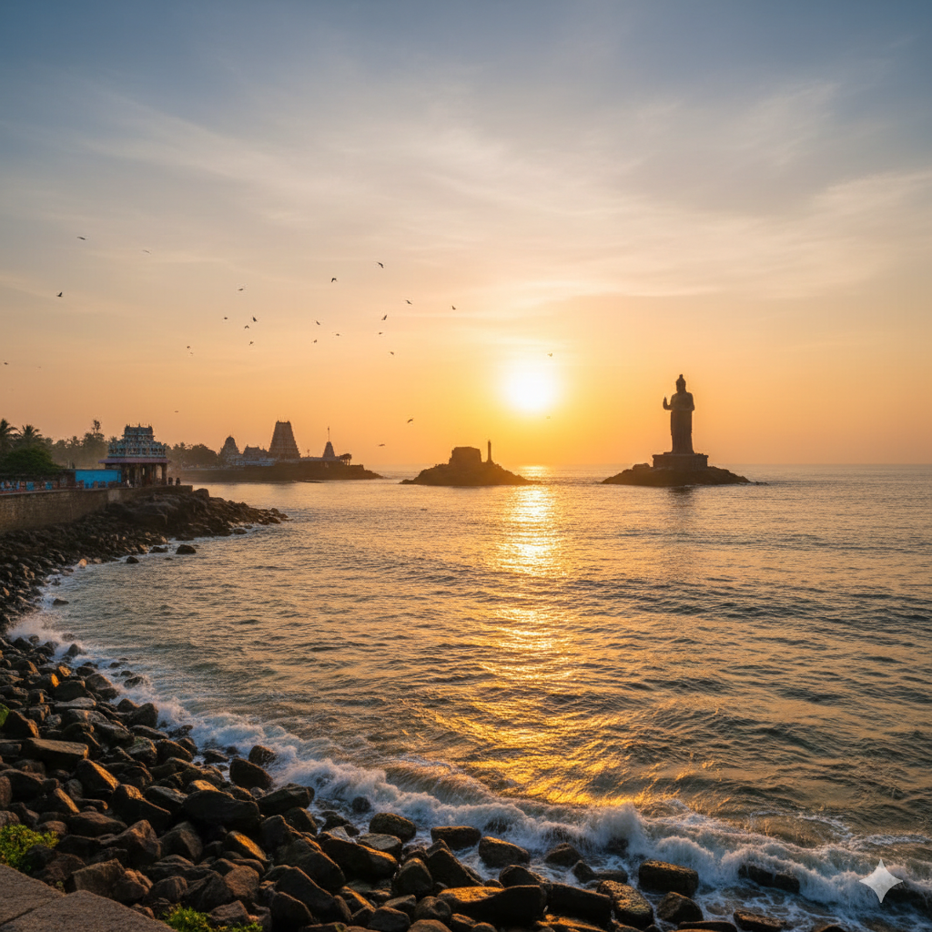 Kanyakumari Sunrise & Coastal Highlights